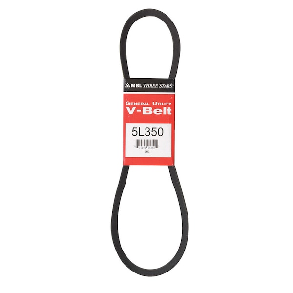 Mbl Mitsuboshi FHP General Utility V-Belt 0.63 in. W X 35 in. L For Fractional Horsepower Motors 5L350A - main